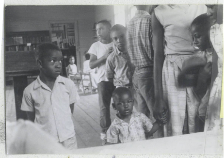 black children in Mississippi classroom